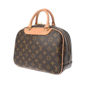 Louis Vuitton Canvas Handbag Monogram Brown Trouville